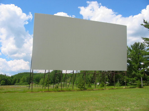 Meredith Drive-In Theatre - 2002-2003 Photo (newer photo)